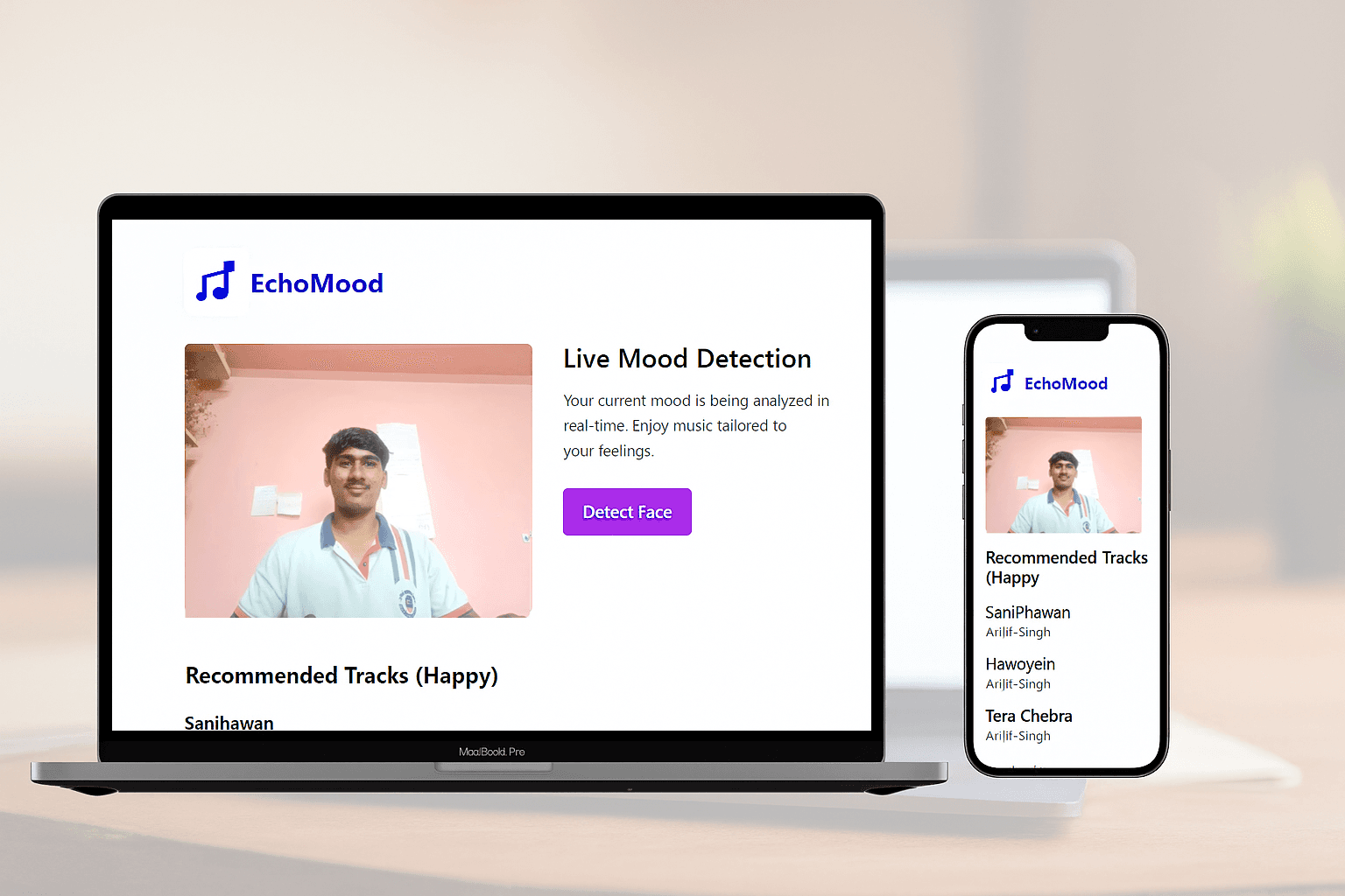 Mood Music Player (EchoMood)