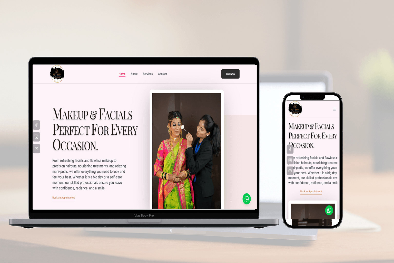 Soft Touch Makeup Studio (Portfolio)